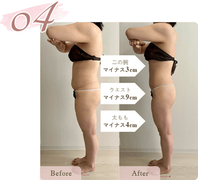 reason-4 - Titania|堺市ダイエットエステサロン 堺市ダイエットエステ|寝てるだけでLLサイズがMサイズに|人生最後のダイエット Titania-ティターニア-